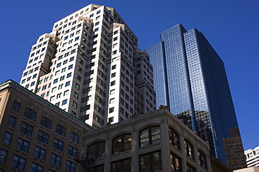 Buildings in the Financial District, Boston, Massachusetts, USA