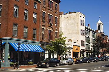 Charles Street, Beacon Hill, Boston, Massachusetts, New England, United States of America, North America