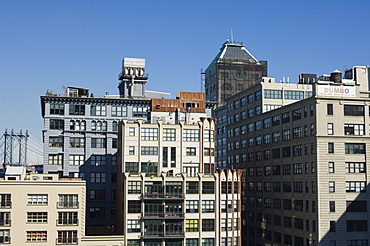 Old buildings redeveloped in the DUMBO area of Brooklyn, New York City, New York, United States of America, North America