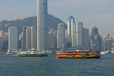 Star Ferries, Victoria Harbour, Hong Kong, China, Asia