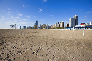 Oak Street Beach, Chicago, Illinois, United States of America, North America