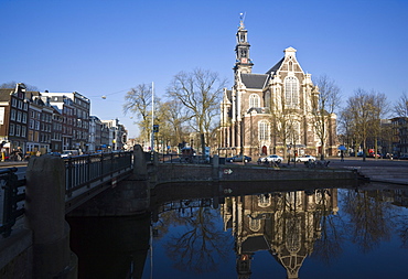 Westerkerk Church, built in 1631, Amsterdam, Netherlands, Europe