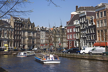 The Golden Bend on the Herengracht canal, Amsterdam, Netherlands, Europe