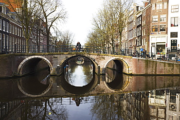 Canal bridge, Amsterdam, Netherlands, Europe