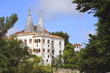 Sintra National Palace, formerly the Royal or Town Palace, Sintra, UNESCO World Heritage Site, Portugal, Europe