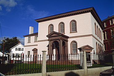 The Touro Synagogue, dating from 1759, and the first built in the USA, Newport, Rhode Island, New England, United States of America, North America