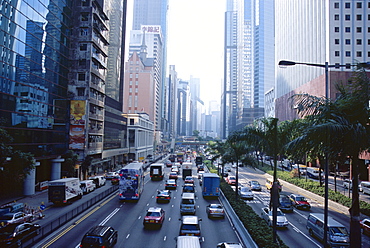 Connaught Road, Central, Hong Kong Island, Hong Kong, China, Asia