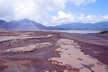 Yasur volcano, active volcano on island of Tanna, Vanuatu, South Pacific islands, Pacific