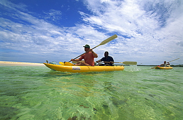 Sea kayaking with Cutting Edge Adventures, Efale, Vanuatu, Pacific Islands, Pacific