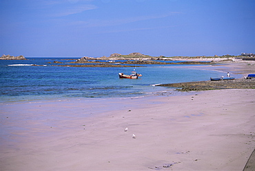 Cobo Bay, Guernsey, Channel Islands, United Kingdom, Europe