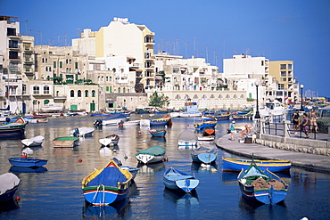 St. Julians Bay, Malta, Mediterranean, Europe