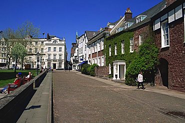 Cathedral Close, Exeter, Devon, England, United Kingdom, Europe