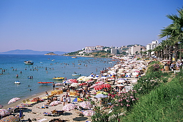 Ladies beach, Kusadasi, Anatolia, Turkey, Asia Minor, Eurasia