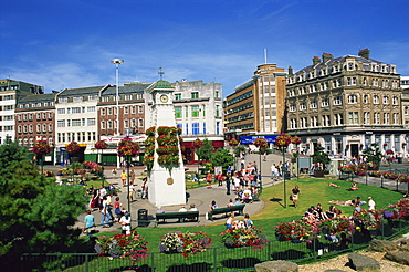 Memorial in centre of Bournemouth, Dorset, England, United Kingdom, Europe