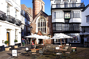 Cathedral Close, Exeter, Devon, England, United Kingdom, Europe