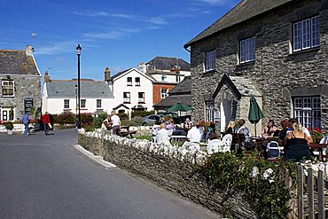 Afternoon Tea, Mortehoe, Devon, England, United Kingdom, Europe