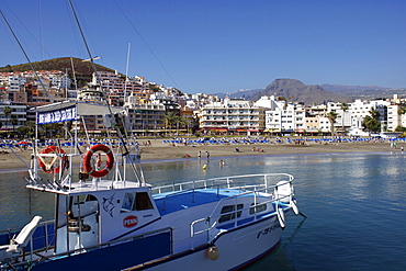 Playa de Los Cristianos, Los Cristianos, Tenerife, Canary Islands, Spain, Atlantic, Europe