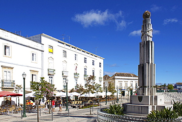 Republic Square, Tavira, Algarve, Portugal, Europe