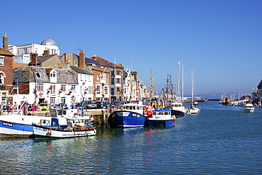 Old Town and Harbour, Weymouth, Dorset, England, United Kingdom, Europe