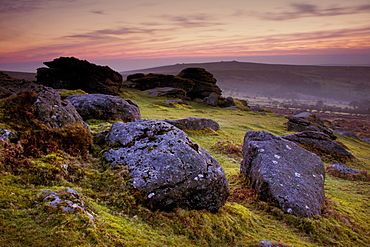 Saddle Tor, Dartmoor National Park, Devon, England, United Kingdom, Europe