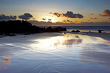 Evening, Bedruthan Steps, Cornwall, England, United Kingdom, Europe