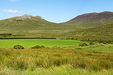 Eagle Mountain and Shanlieve, Mourne Mountains, County Down, Ulster, Northern Ireland, United Kingdom, Europe