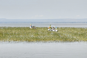 Tourist boat, Lake Awassa, Ethiopia, Africa