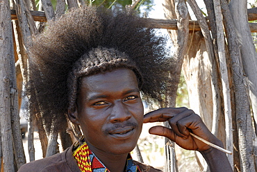 Man of the Caro tribe, Turmi, Ethiopia, Africa