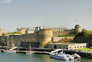 Le Chateau, Admiralty headquarters, Brest, Brittany, France, Europe