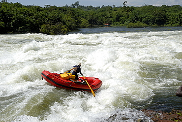 Bujagali Falls, Victoria Nile, Uganda, East Africa, Africa