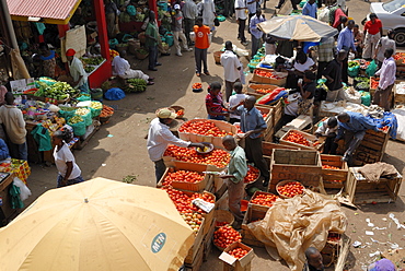 Nakasero Market, Kampala, Uganda, East Africa, Africa