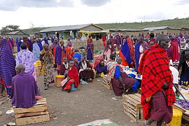 Masai market, Arusha, Tanzania, East Africa, Africa