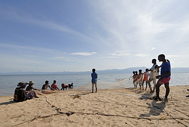 Mangochi beach, Lake Malawi, Malawi, Africa