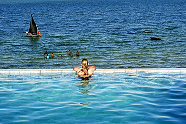 Resort, Vilanculo (Vilankuko) Beach, Mozambique, Africa