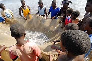 Mangochi beach, Lake Malawi, Malawi, Africa