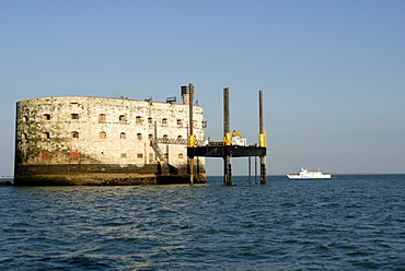 Fort Boyard, near Ile d'Oleron, Charente Maritime, France, Europe