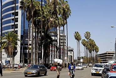 Town centre, Harare, Zimbabwe, Africa