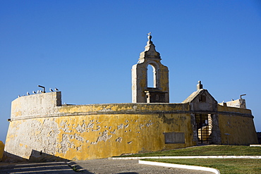 The 16th century fort at Peniche, Centro, Portugal, Europe