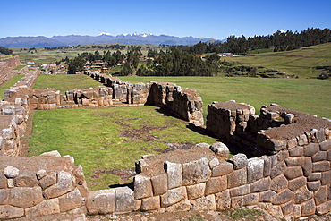 Inca ruins, Chinchero, Peru, South America 