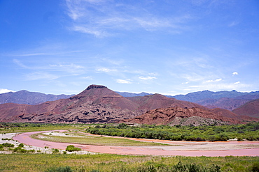 River Concha, Los Colorados, Salta region, Argentina, South America