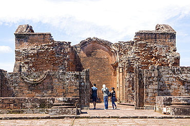 La Santisima Trinidad de Parana, one of the best preserved Jesuit Missions, UNESCO World Heritage Site, Paraguay, South America