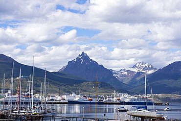 Harbour, Ushuaia, Tierra del Fuego, Argentina, South America