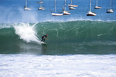 Cabo Blanco, sea and surfing, Peru, South America