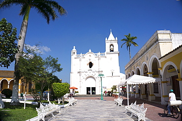 Eglesia San Miguelito, Tlacotalpan, UNESCO World Heritage Site, Mexico, North America