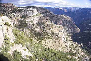 Copper Canyon, larger and deeper than the Grand Canyon, Mexico, North America