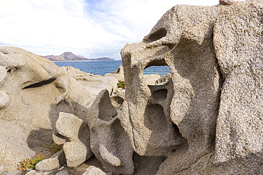 Las Serenitas, wind and wave erosion sculptures, Cabo Pulmo, UNESCO World Heritage Site, Baja California, Mexico, North America