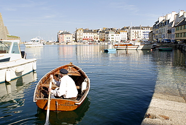 Port of Le Palais, Belle Ile, Brittany, France, Europe