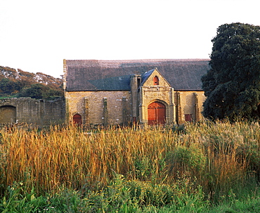 Tithe barn, Abbotsbury, Dorset, England, United Kingdom, Europe