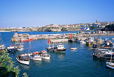 Harbour, Newquay, Cornwall, England, United Kingdom, Europe