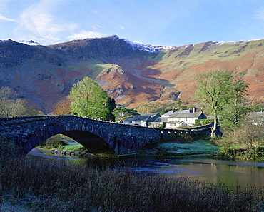 Grange in Borrowdale, Lake District National Park, Cumbria, England, United Kingdom, Europe